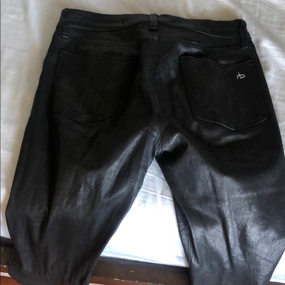 Rag and Bone leather pants - Picture 2 of 3